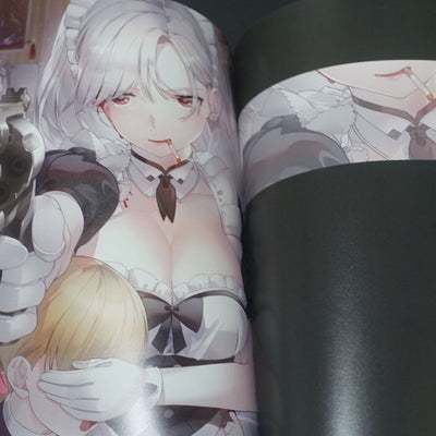 KFR WORKS ORIGINAL ART BOOK vol.1 & 2 set Nurse Maid Office Lady 