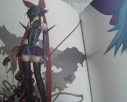 Ugetsu Hakua Color Art Book BLUE FRAME 