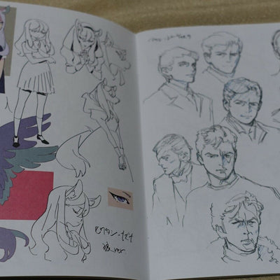 Yoh Yoshinari BNA Animation ROUGH DESIGN ART WORK NOTE BOOK vol.3 