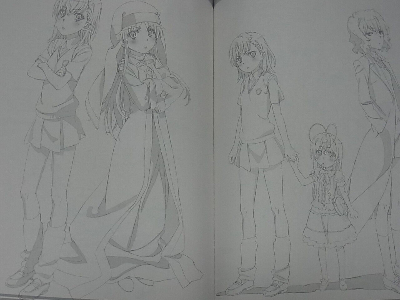 Yuichi Tanaka A Certain Scientific Railgun Designer's Art Book Index.note 6 
