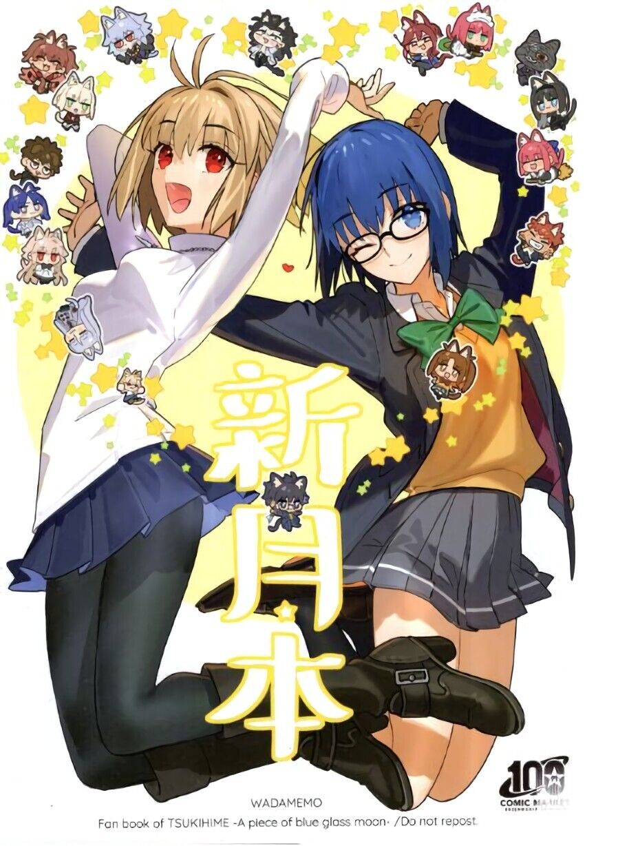 Wadamemo Arco Wada Fate Grand Order FGO & Tsukihime Fan Art Book 4 Set 