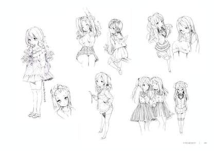 Anmi Illustration Art Work Book CRYSTAL CLEAR 