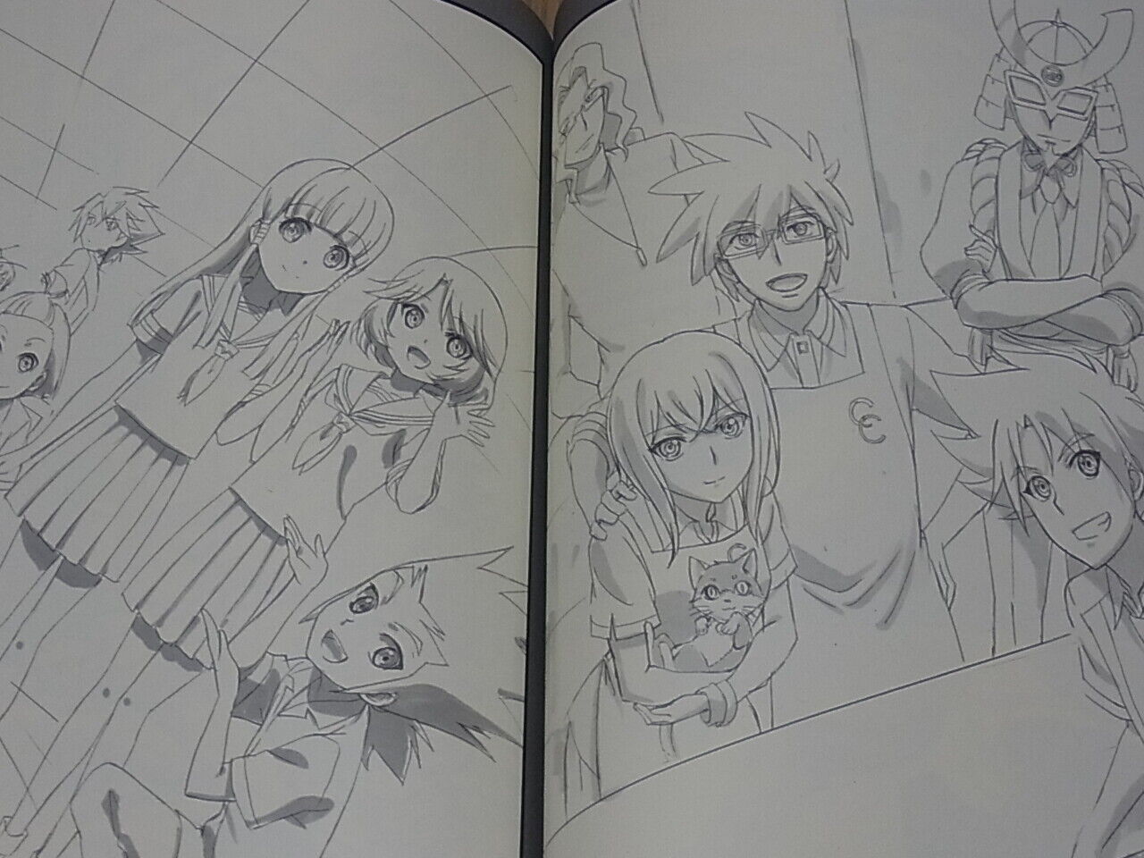 Moriko Card Fight!! Ganguard Fan Art Book Set GROTTA AZZURRA 