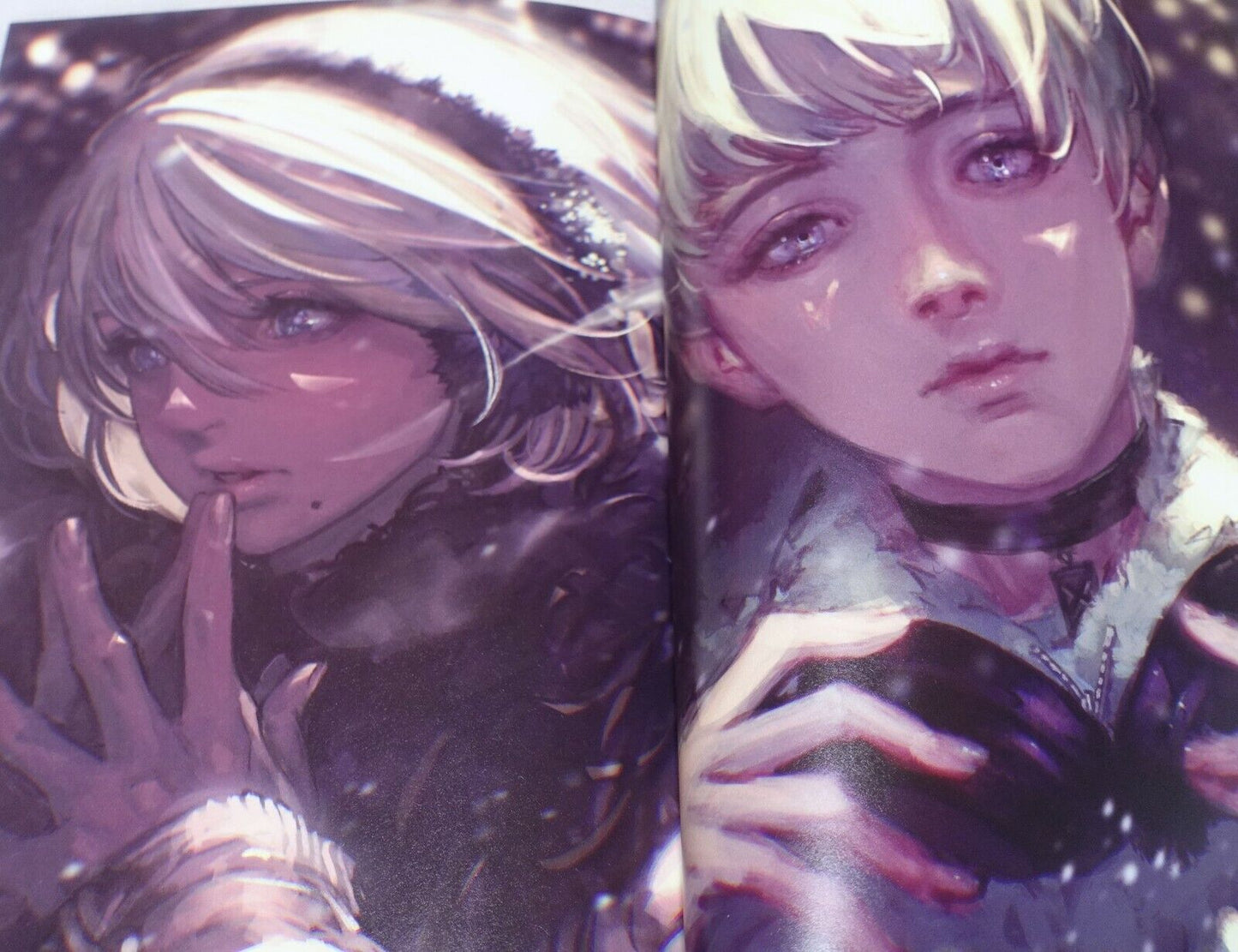 C99 Raita Kazama Nier Automata Fan Art Book Endless End & PVC Art Sheet 
