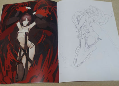 minsgraph Fate Grand Order Color Fan Art Book FGO RAKUGAKI LOG 