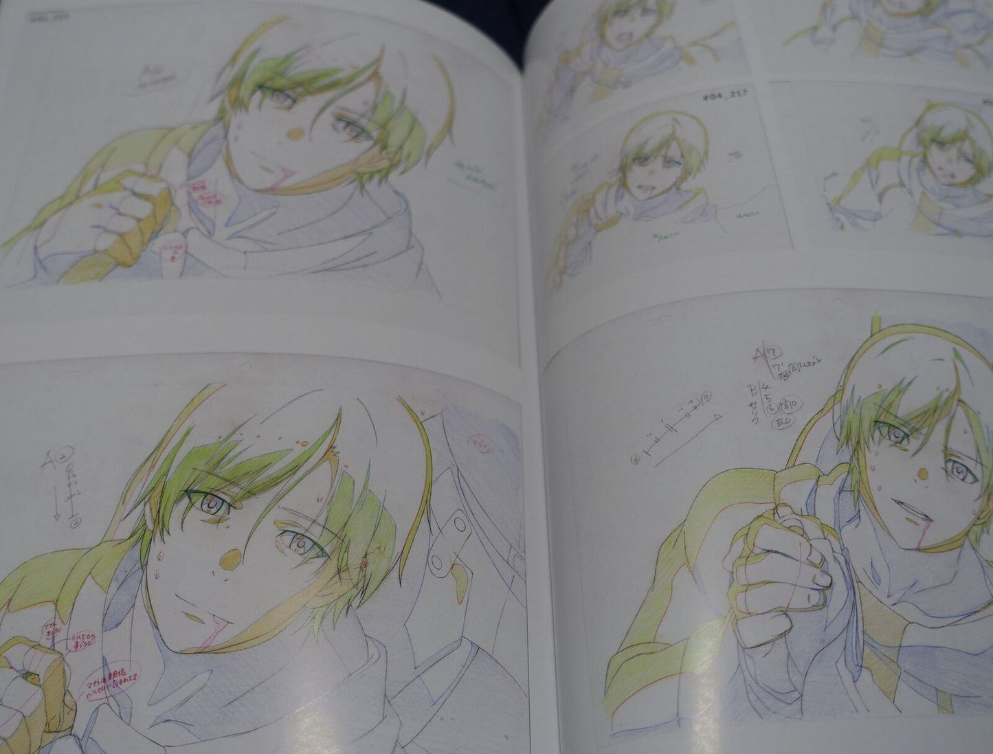 Animation Grimgar of Fantasy and Ash Key Frame Art Book 