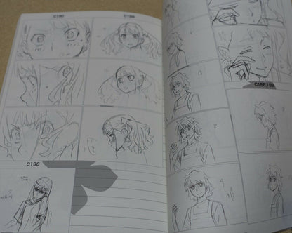 MASAYOSHI TANAKA Anohana The Flower We Saw That Day Key Frame & Design Art Book 