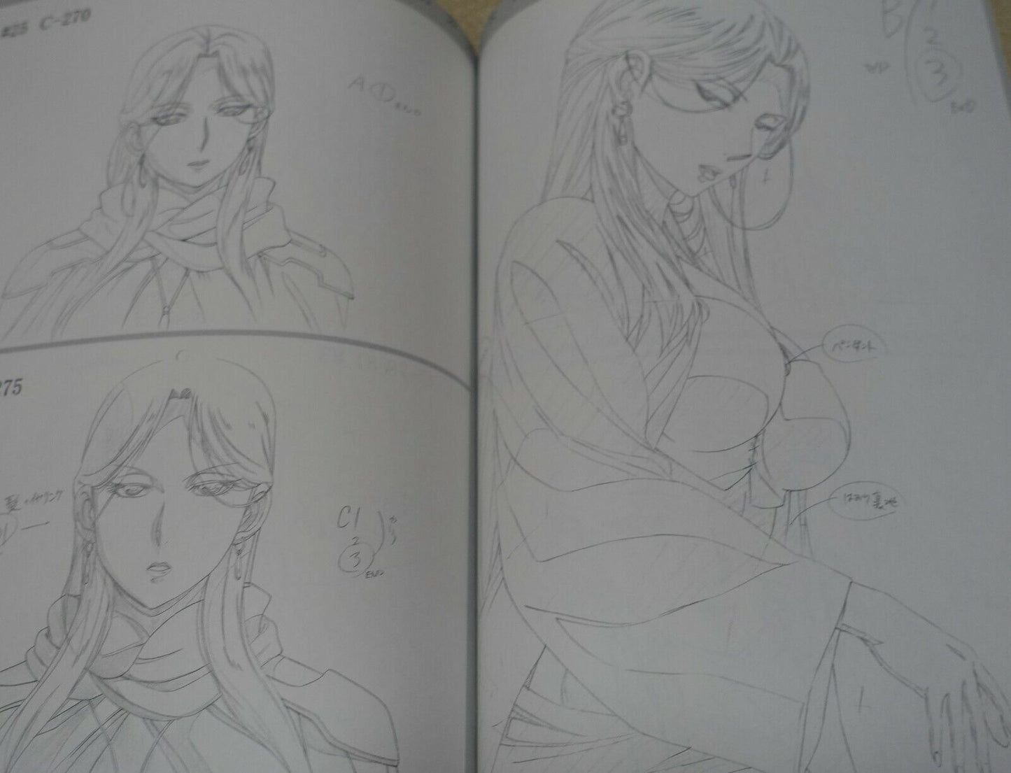 LIDENFILMS The Heroic Legend of Arslan Key Frame & Staff Art Book Set Yashasuiin 
