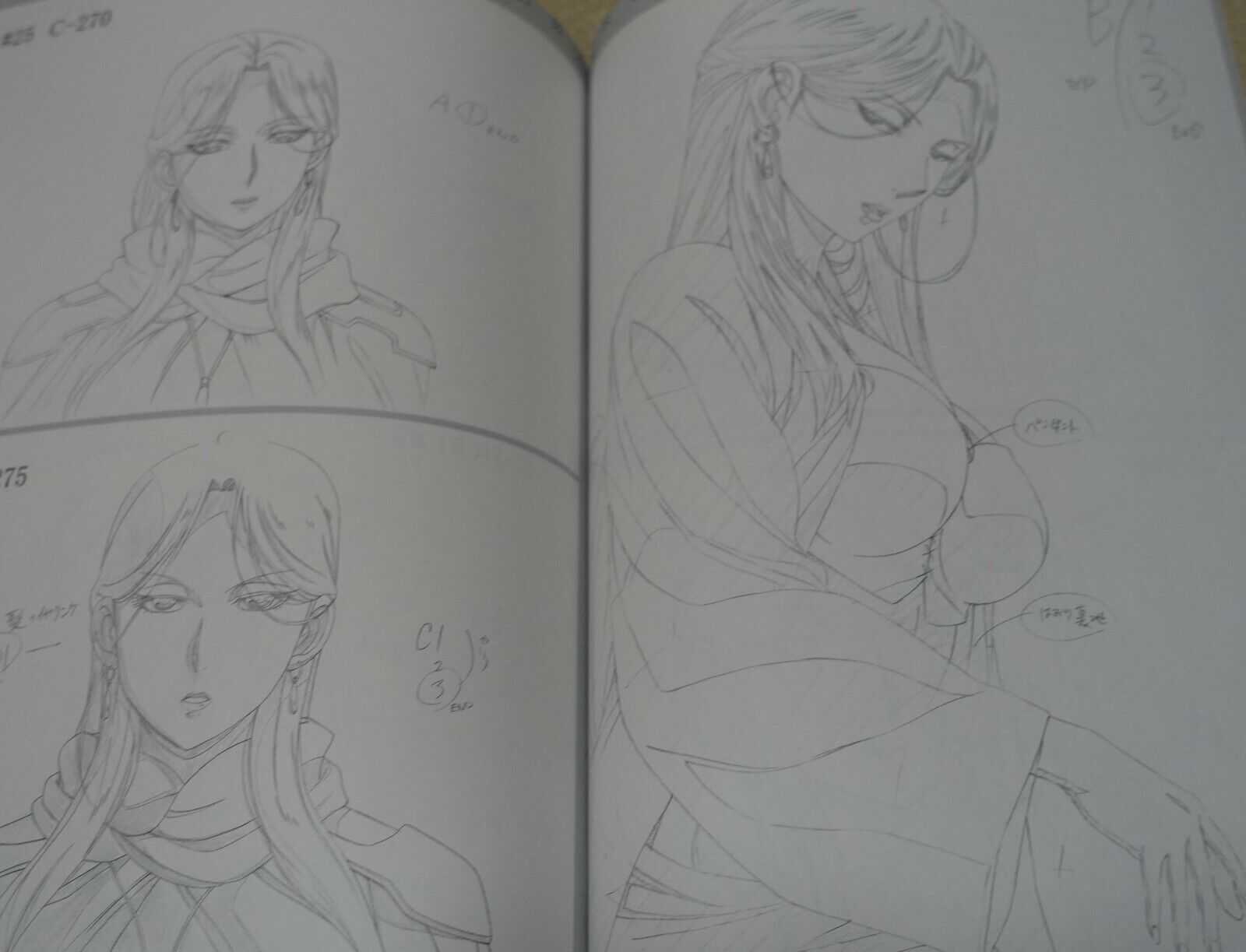 LIDENFILMS The Heroic Legend of Arslan Key Frame & Staff Art Book Set Yashasuiin 