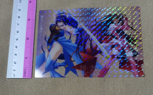 Lilith Tainamin Asagi Series Art Card Yukikaze & Rinko Holo 