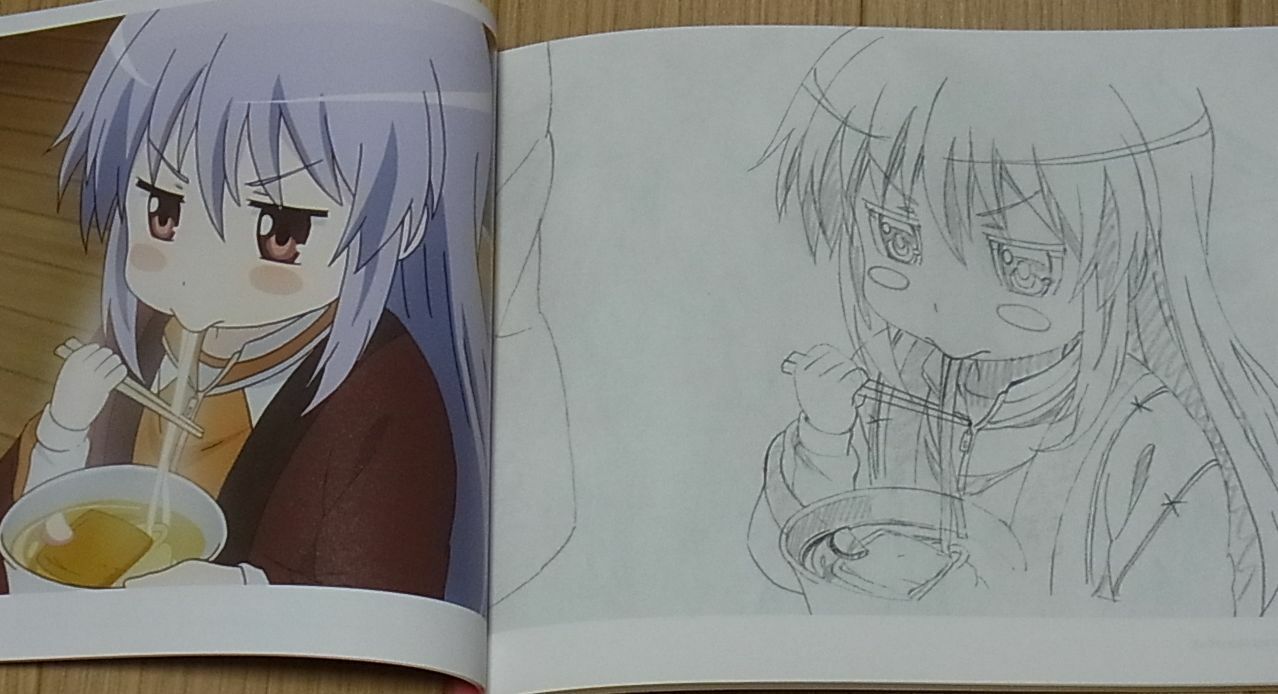Non Non Biyori Character Key Frame Art Book 6 