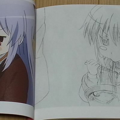 Non Non Biyori Character Key Frame Art Book 6 