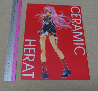 Kanoe Yushi Utena Fan Made Comic Ceramic Heart 