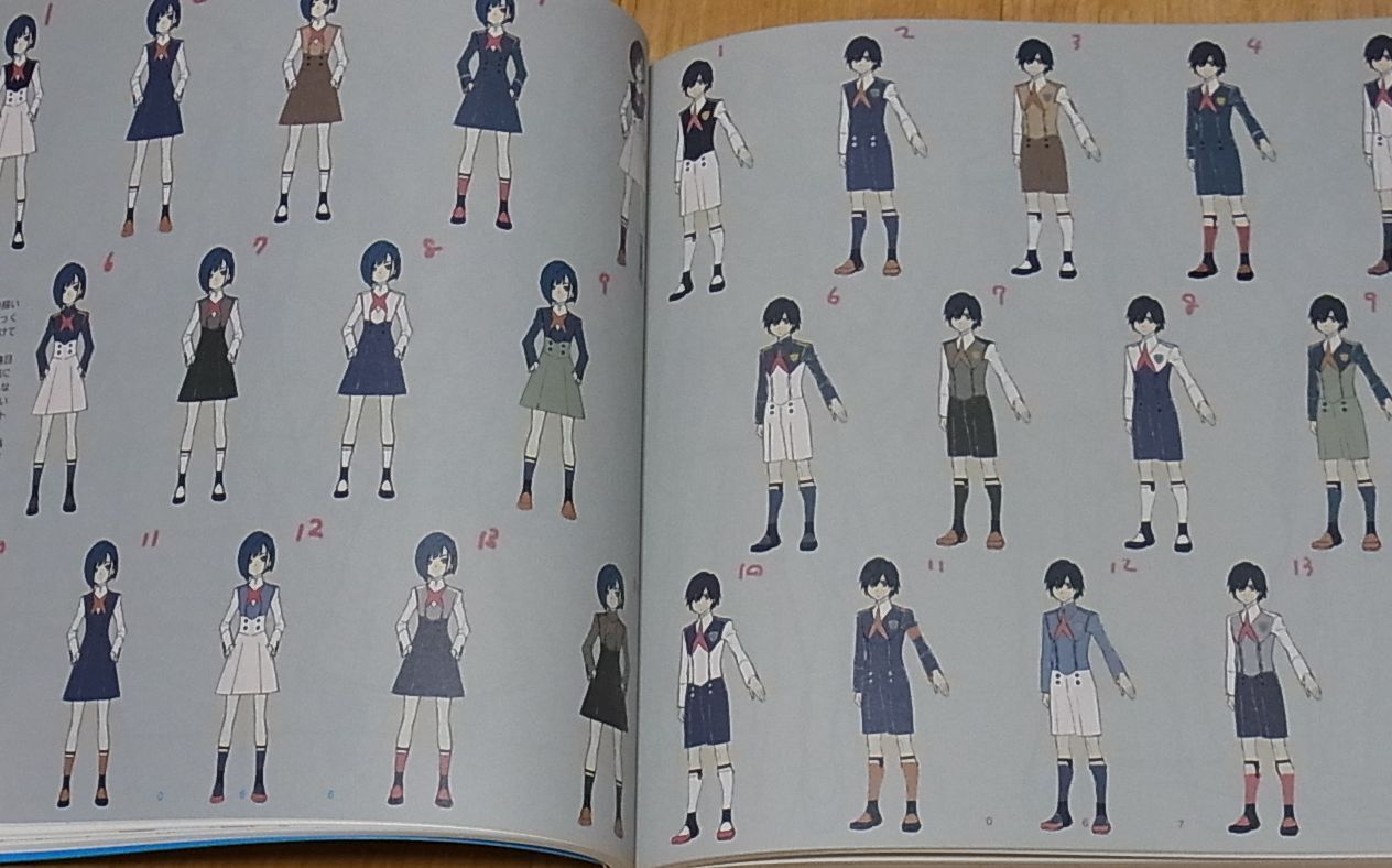 Atsushi Nishikiori Darling in the Franxx Art Work Book STEP XX STEP 320page C95 