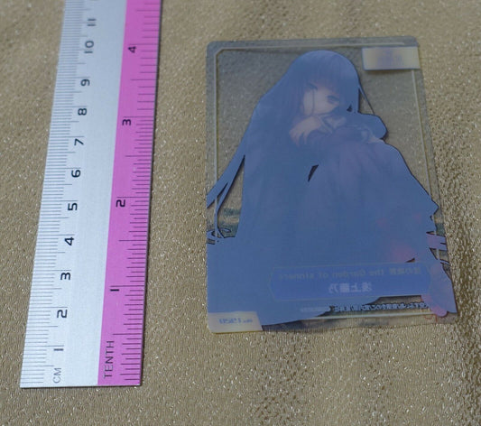 A.B-T.C Card TYPE-MOON the Garden of sinners Fujino Asagami Rare Clear Version 