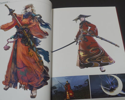 Final Fantasy 14 The Art of Eorzea HEAVENSWARD & STROMBLOOD Art Book Set 