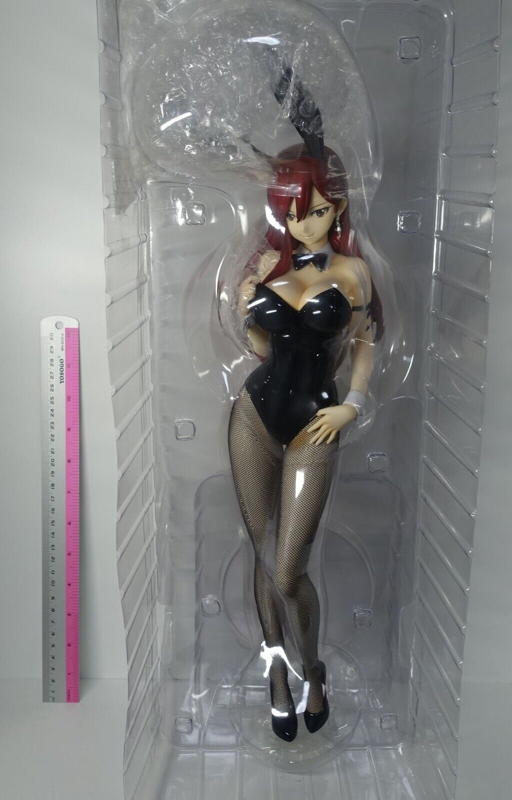 B-STYLE Fairy Tail Erza Scarlet 1/4 Scale Bunny Style Figuer Statue 