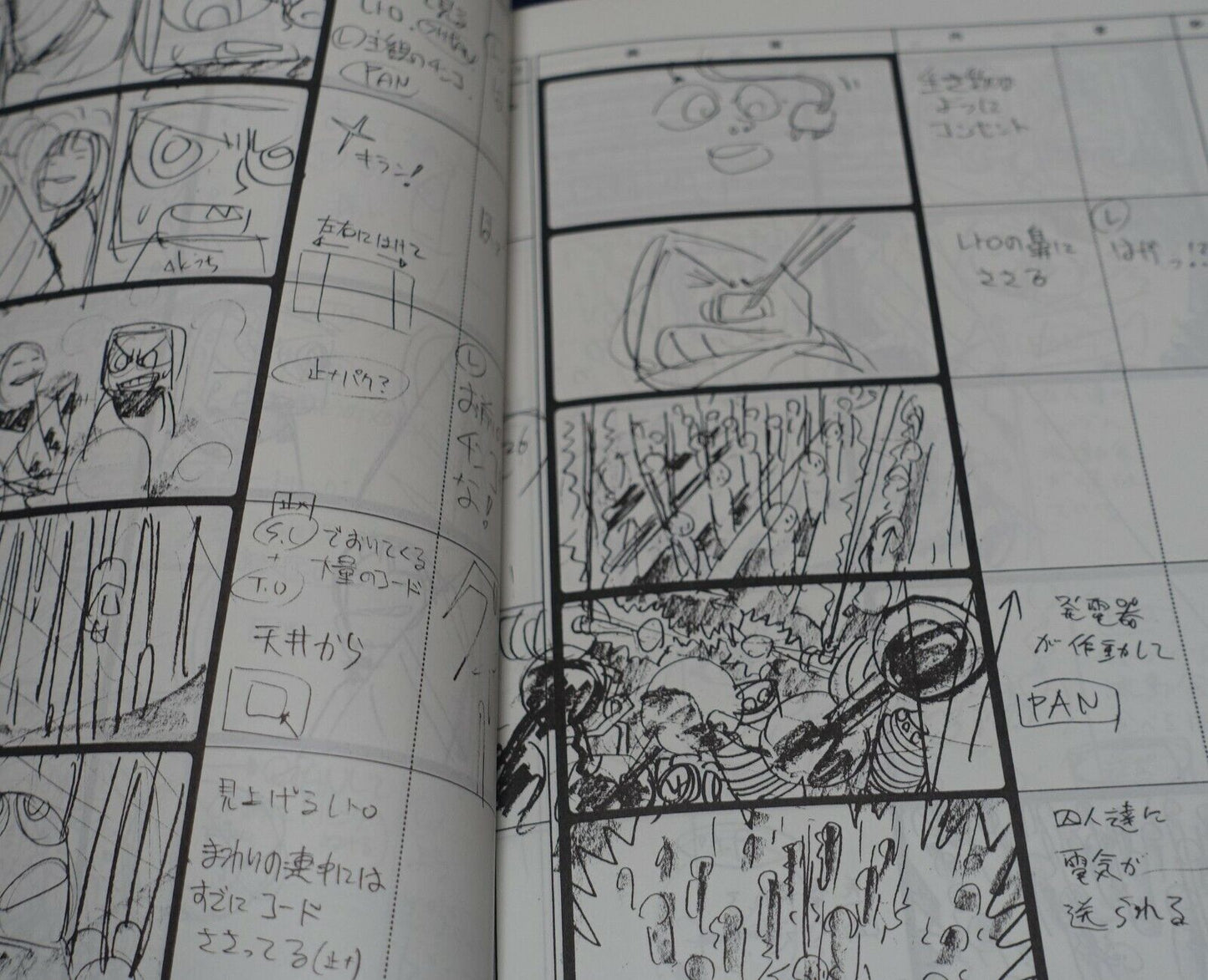 Hiroyuki Imaishi DEAD LEAVES Story Board Art Works Book Hand Drawn Autograph 