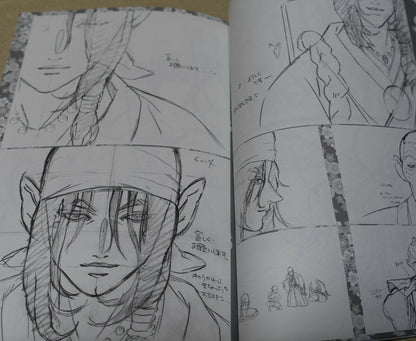Takashi Hashimoto Mononoke -ayakashi- Key Frame Art Work Book 