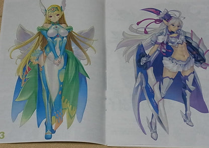 Ugetsu Hakua Illustration Art Book QUEENS Disaster VERY RARE 