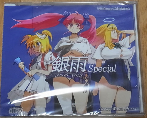 Ryoji ATTIC WORK SPACE Art CG Date CD ROM Silver Rain Special 