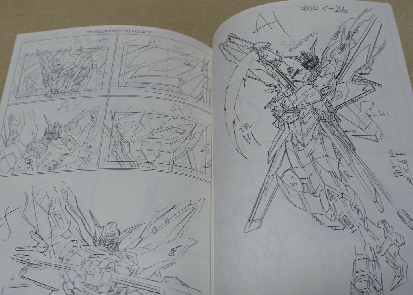 Masami Oobari Robot Animation Art Work Book Yaku Gundam Build Divers etc Obari 