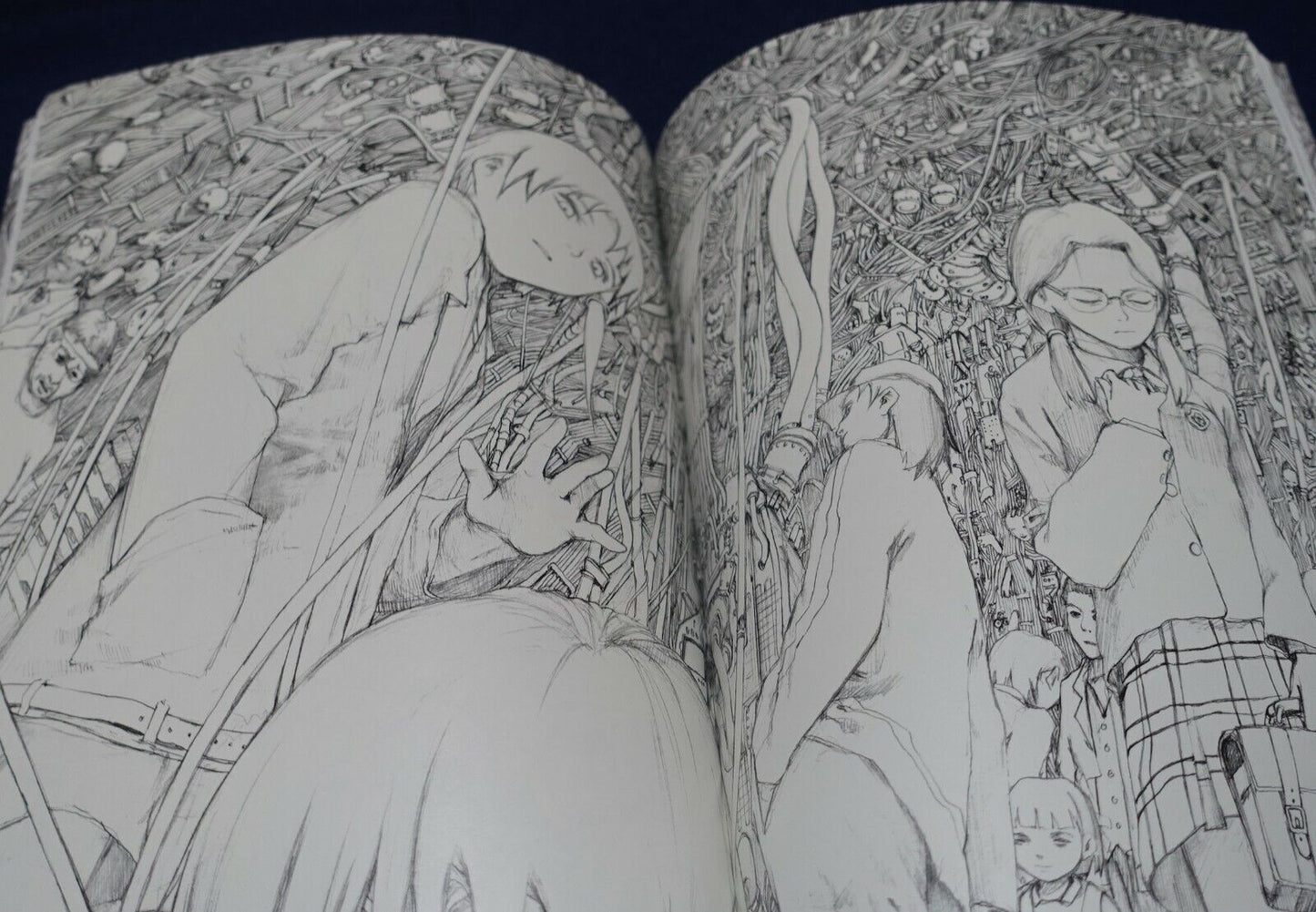 Yoshitoshi Abe 20th Aniv Art Book Shukusai no Machi Sketches & Drawings 