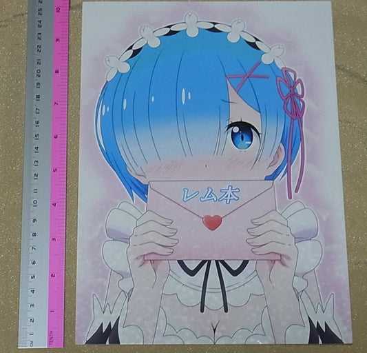 Decisive Re Zero Rem Fan Art Book Rem Hon 
