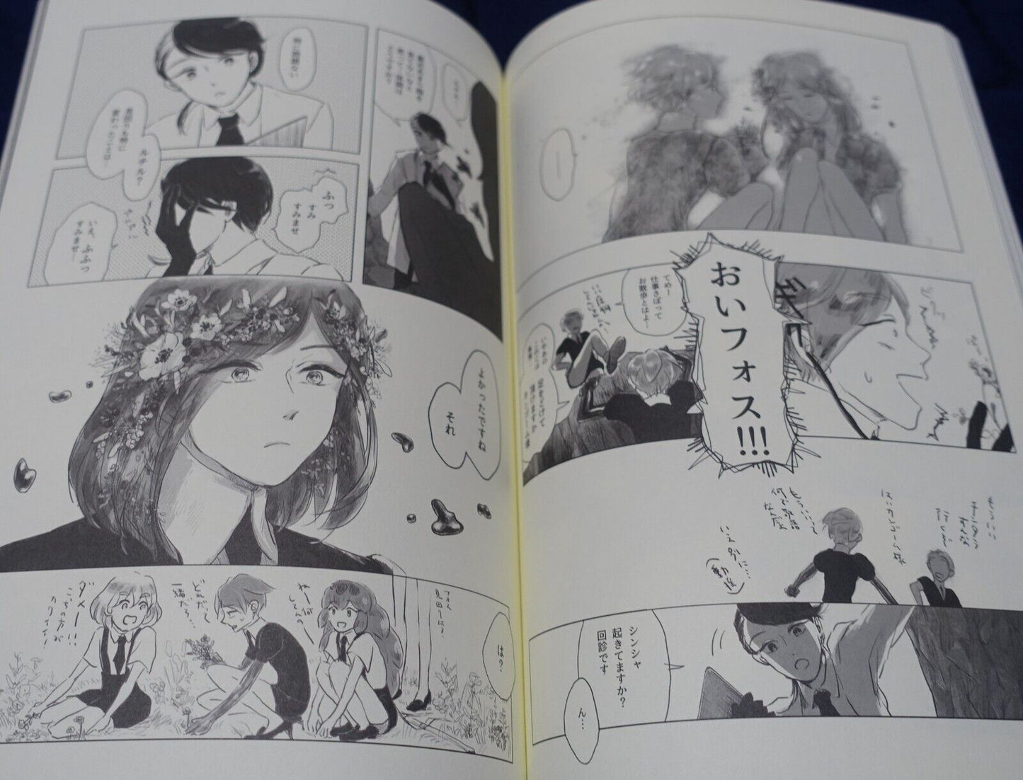 misoka Houseki no Kuni Land of the Lustrous Fan Made Comic Ai ha Hana 