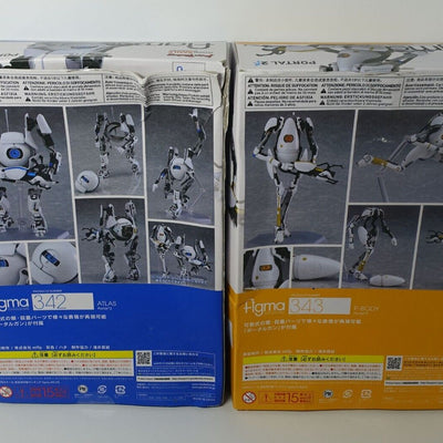 Max Factory Portal2 Action Figure Figma ATLAS & P-BODY 
