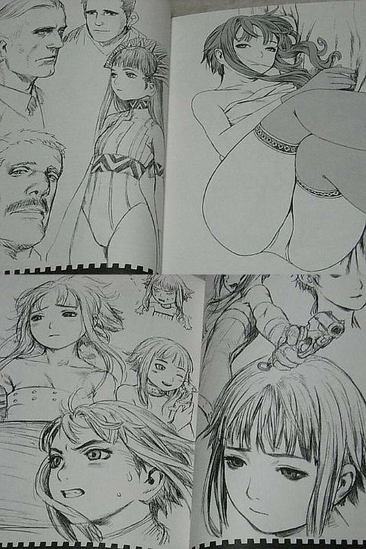 Range Murata Illustration Art Book windEgg Mardock Scramble C74 