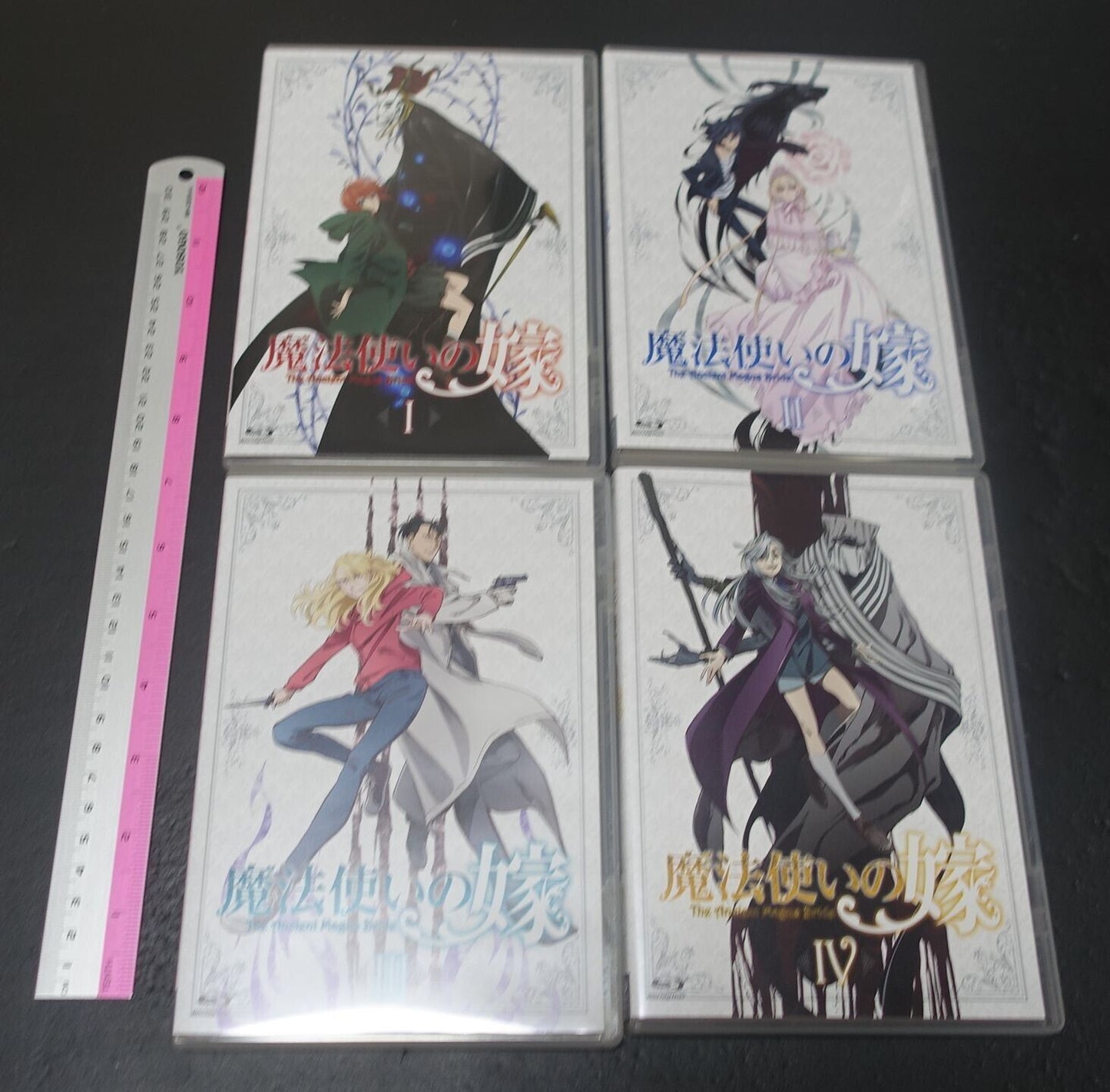 The Ancient Magus Bride Mahou Tsukai no Yome Blu-ray Limited Edition Vol.1-4 