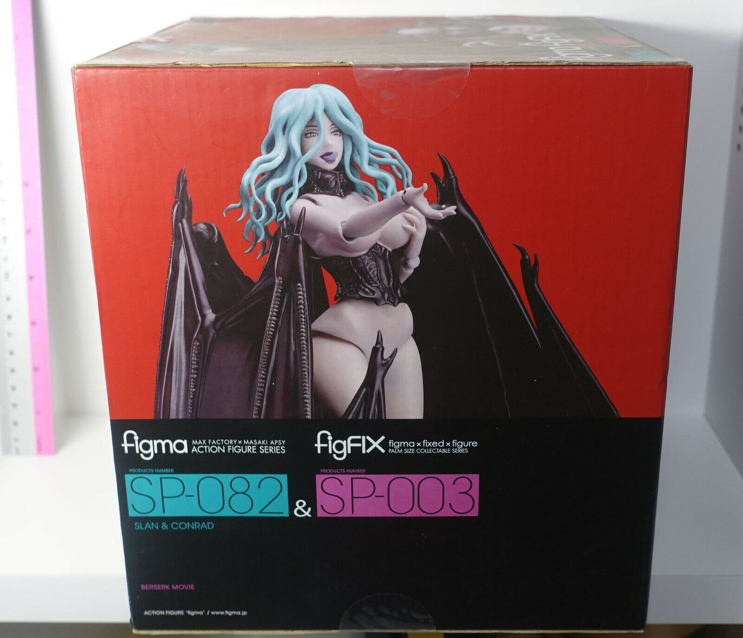 3-7 days from Japan FREEing Figma BERSERK SLAN & CONRAD Action Figure set 