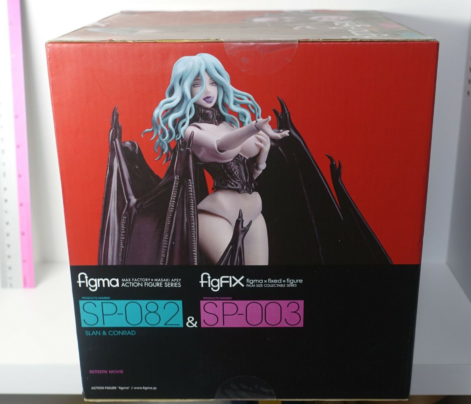 3-7 days from Japan FREEing Figma BERSERK SLAN & CONRAD Action Figure set 
