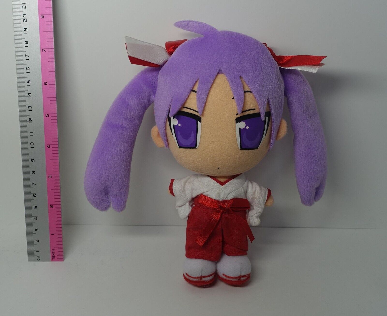 Lucky Star Kagami Hiiragi Shrine Maiden Plushie Doll 