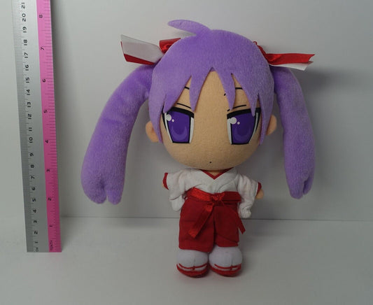 Lucky Star Kagami Hiiragi Shrine Maiden Plushie Doll 