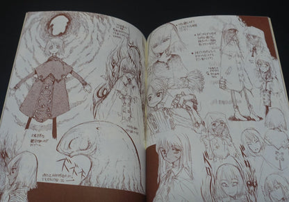 Honjou Raita Absolute Girl Illustration Art Book Scrap Cinema 