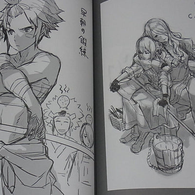 Yusuke Kozaki Fire Emblem Awakening & Fates Designer's Fan Art Book HOLIDAY C96 