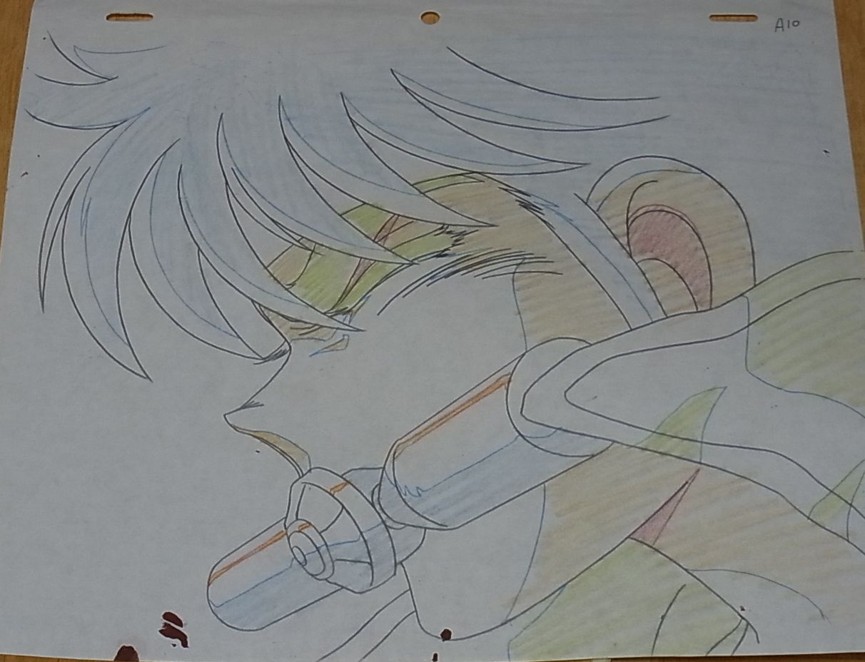 Cel & Raw Key Frame Art B'T-X Teppei Takamiya G Japanese Animation 