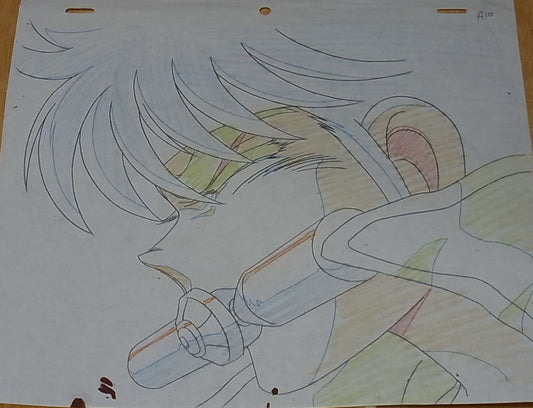 Cel & Raw Key Frame Art B'T-X Teppei Takamiya G Japanese Animation 
