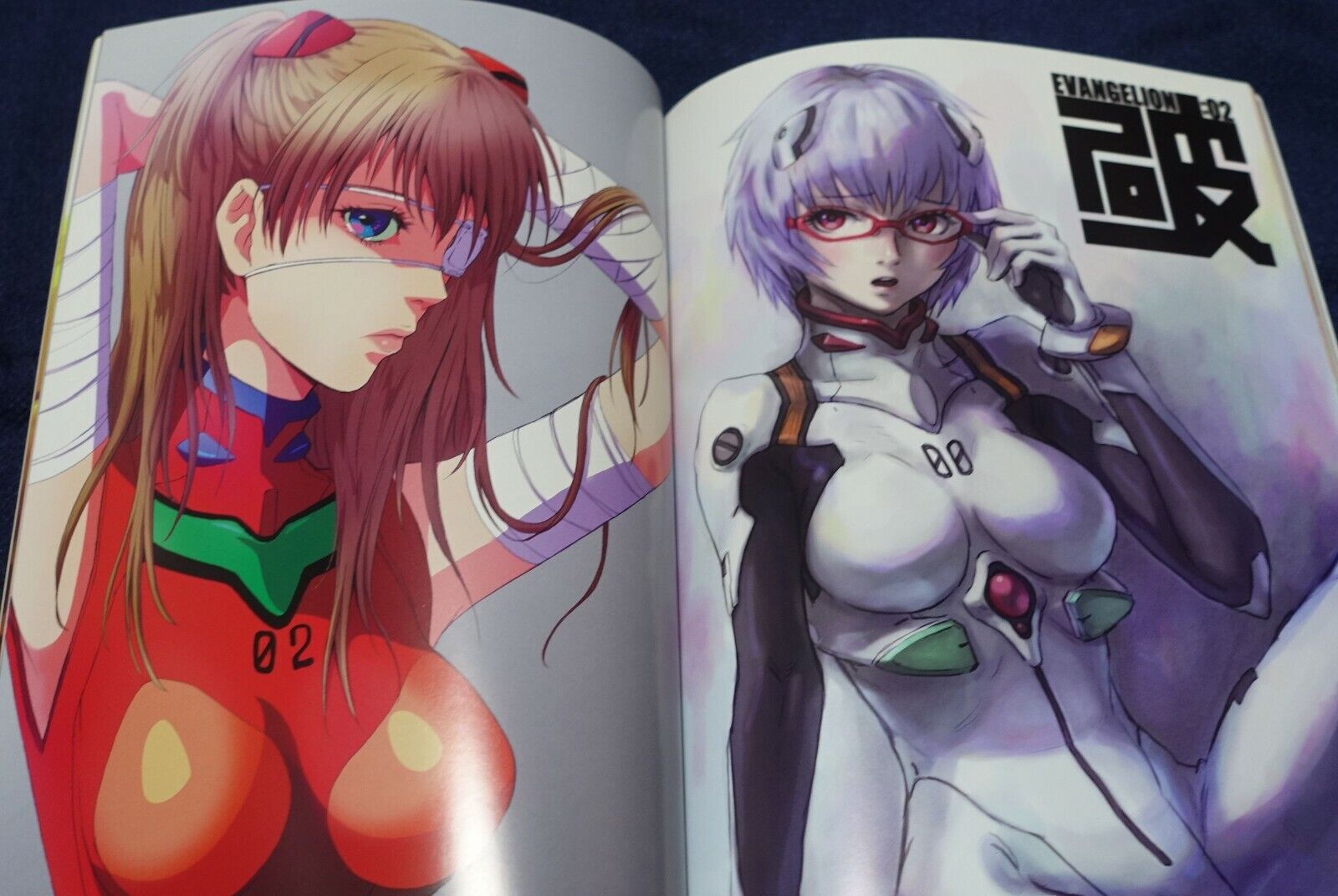 SIDE1 Evangelion Color Fan Art Book EVA-MIX 