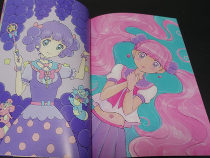 mog mog's Illustration Book 2014-2019 Original Colorful Girls Art 