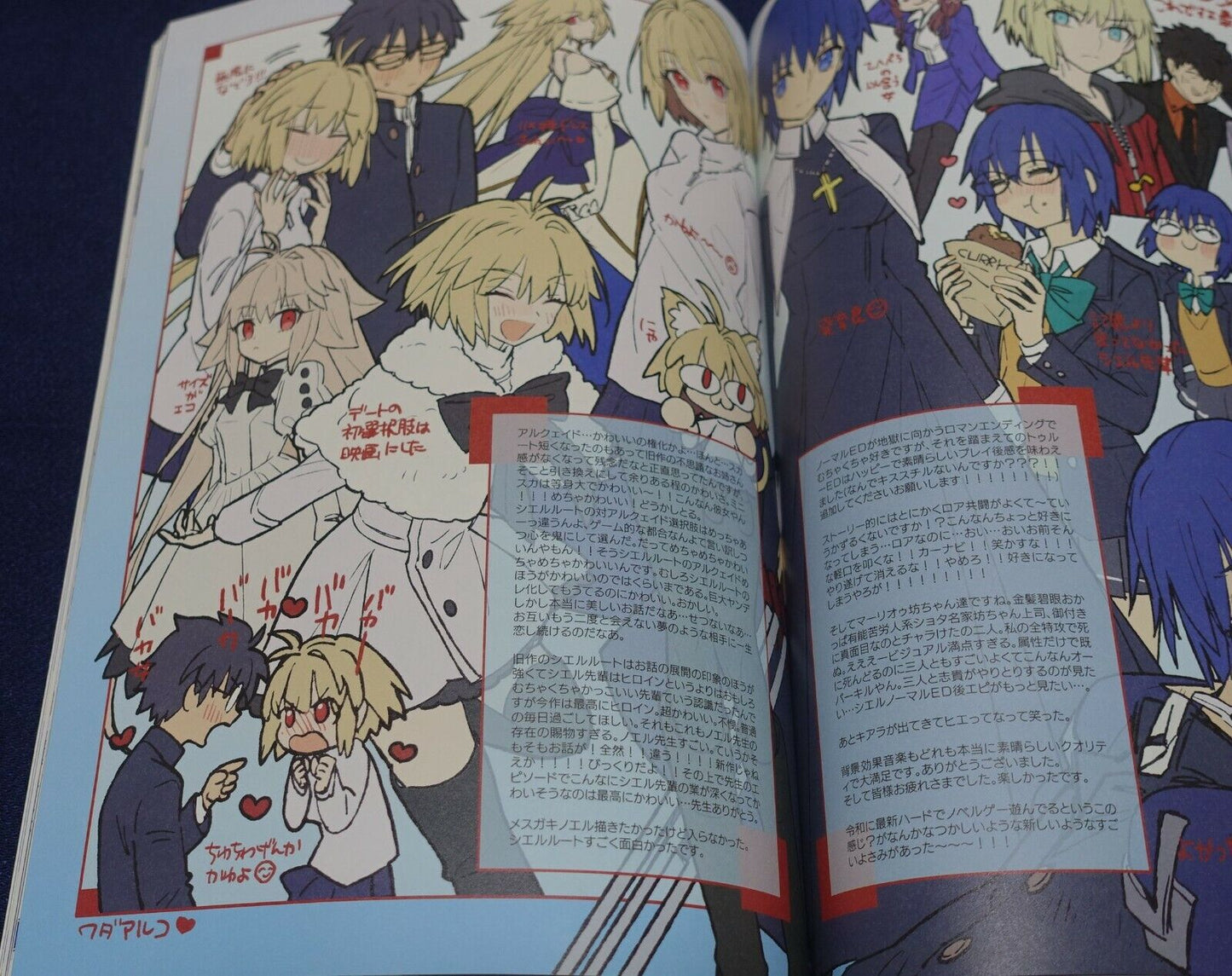Tsukihime A piece of blue glass moon Official Fan Book Tsukihime Sou Hon 100page 