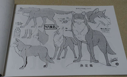 WOLF'S RAIN Setting Art Collection Book Toshihiro Kawamoto 