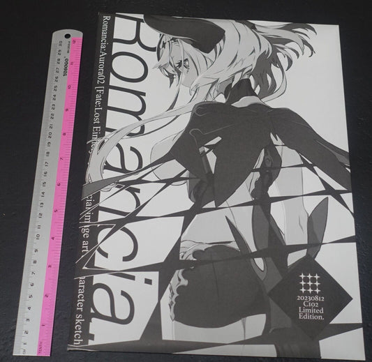 Shirow Miwa Fate FGO Designer Art Book Romancia Aurora2 & Event Exclusive Goods 