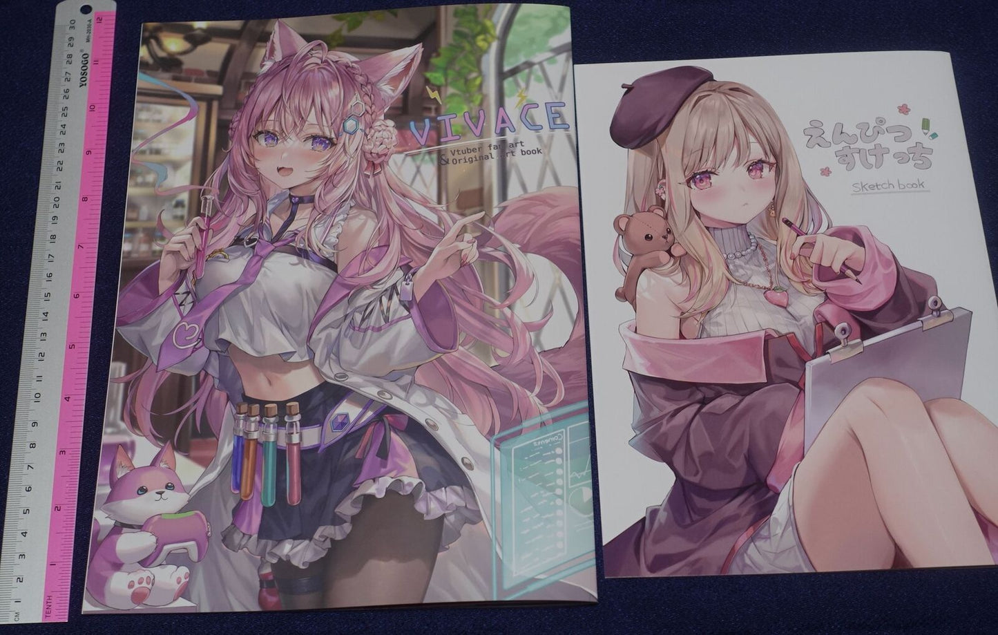 Sashiminekoya Momoko hololive Hakui Koyori Designer's Art Book Sketch Book C101 