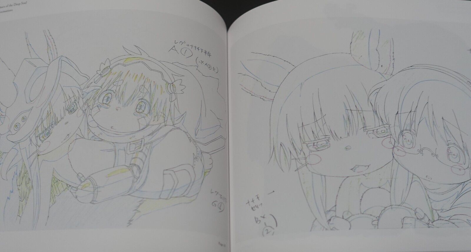 Animation Maid in Abyss Special Booklet Dawn of the Deep Soul Design & Key Frame 