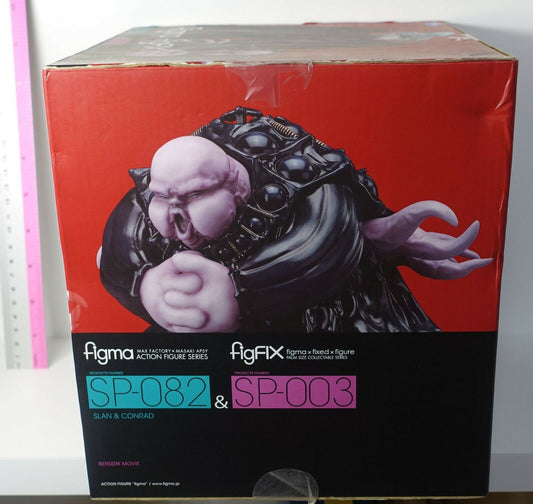 3-7 days from Japan FREEing Figma BERSERK SLAN & CONRAD Action Figure set 