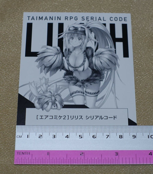 Lilith TAIMANIN ASAGI TAIMANIN RPG SERIAL CODE POST CARD 