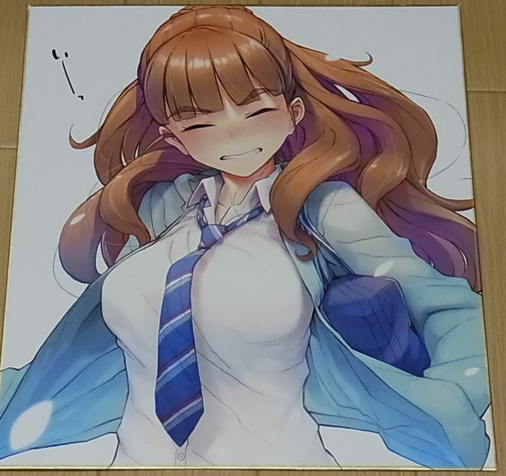 Idol Master Cinderella Girls Nao Kamiya Fan Art Shikishi Board 27 x 24 cm 